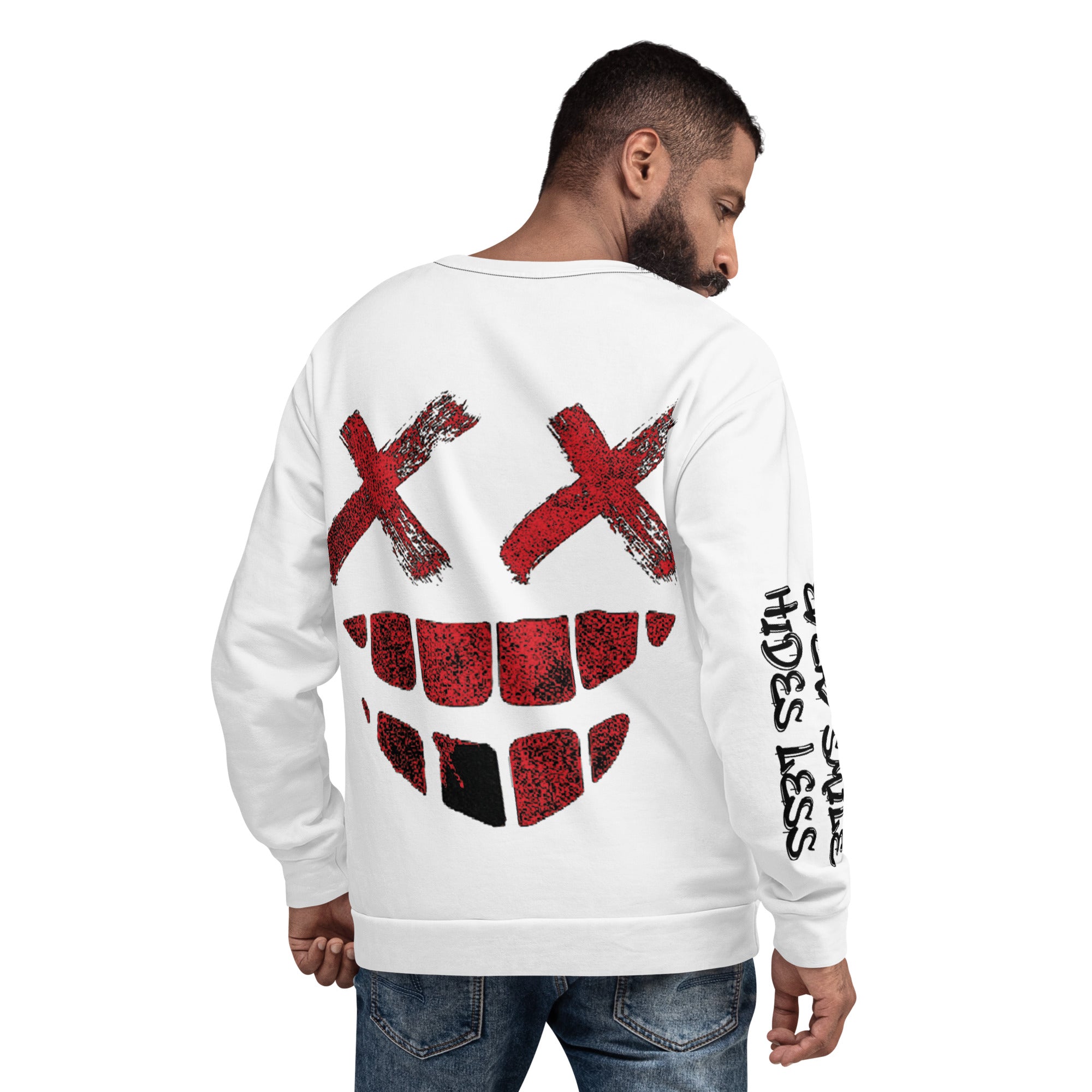 IN SMILES WE TRUST GRAFFITI SWEATER