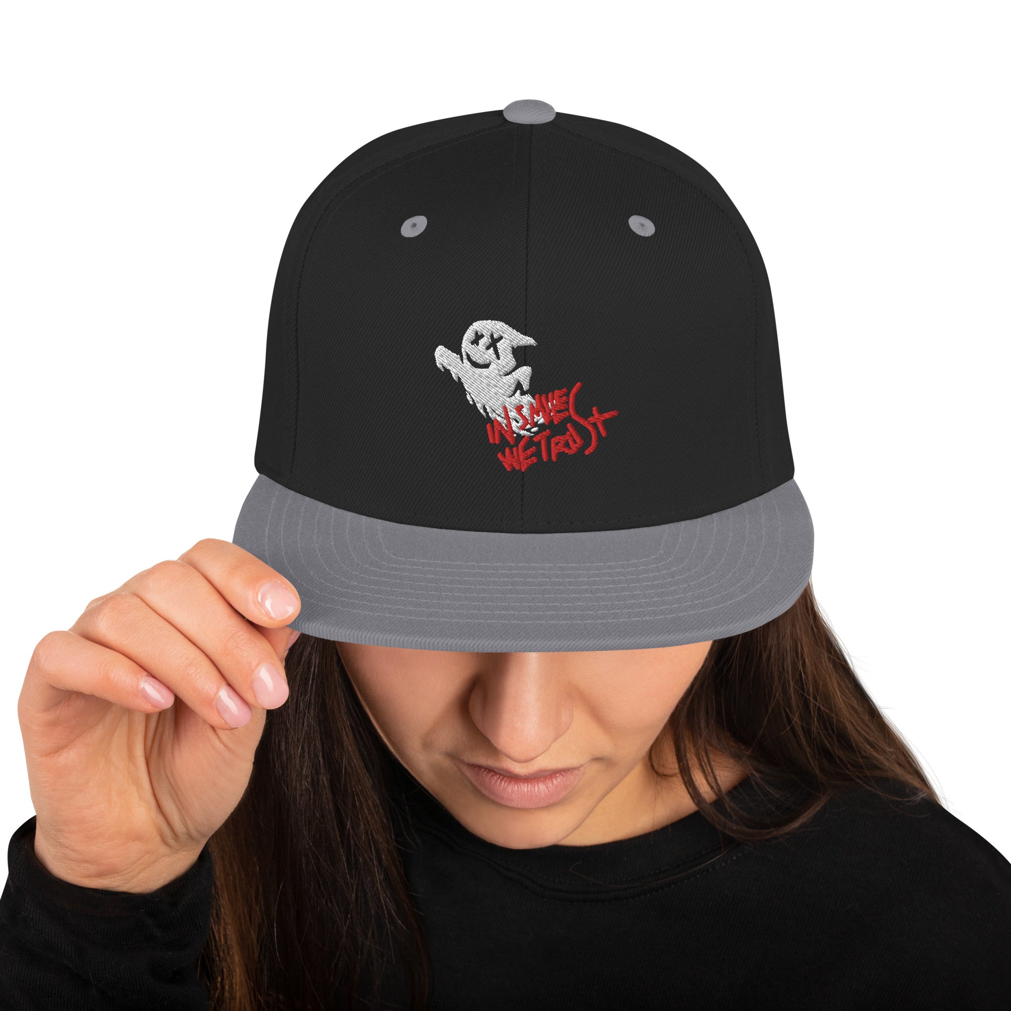 SMILEY J GHOST HALLOWEEN SNAPBACK