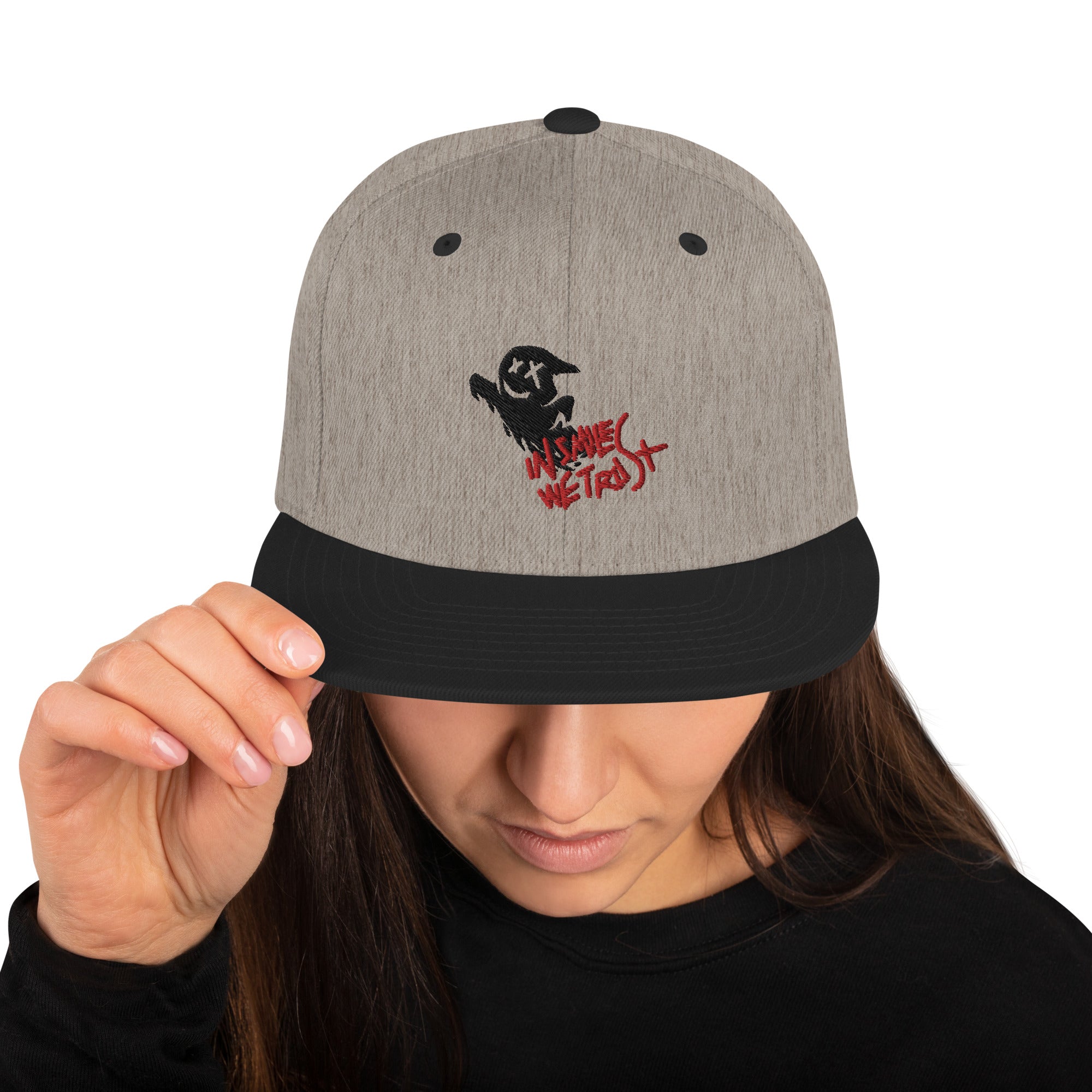 SMILEY J GHOST HALLOWEEN SNAPBACK