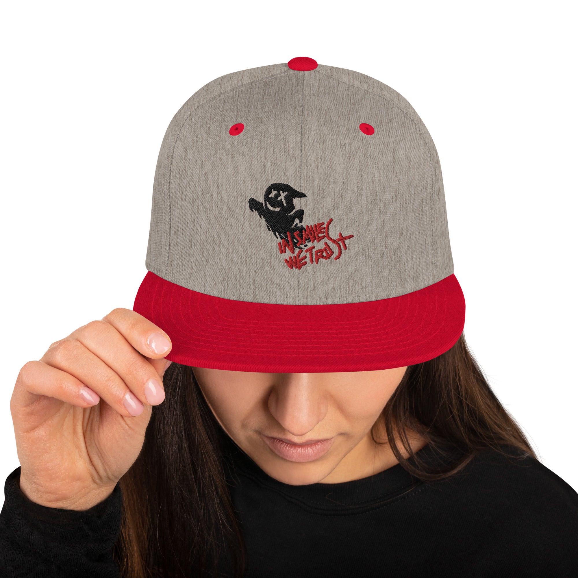 SMILEY J GHOST HALLOWEEN SNAPBACK