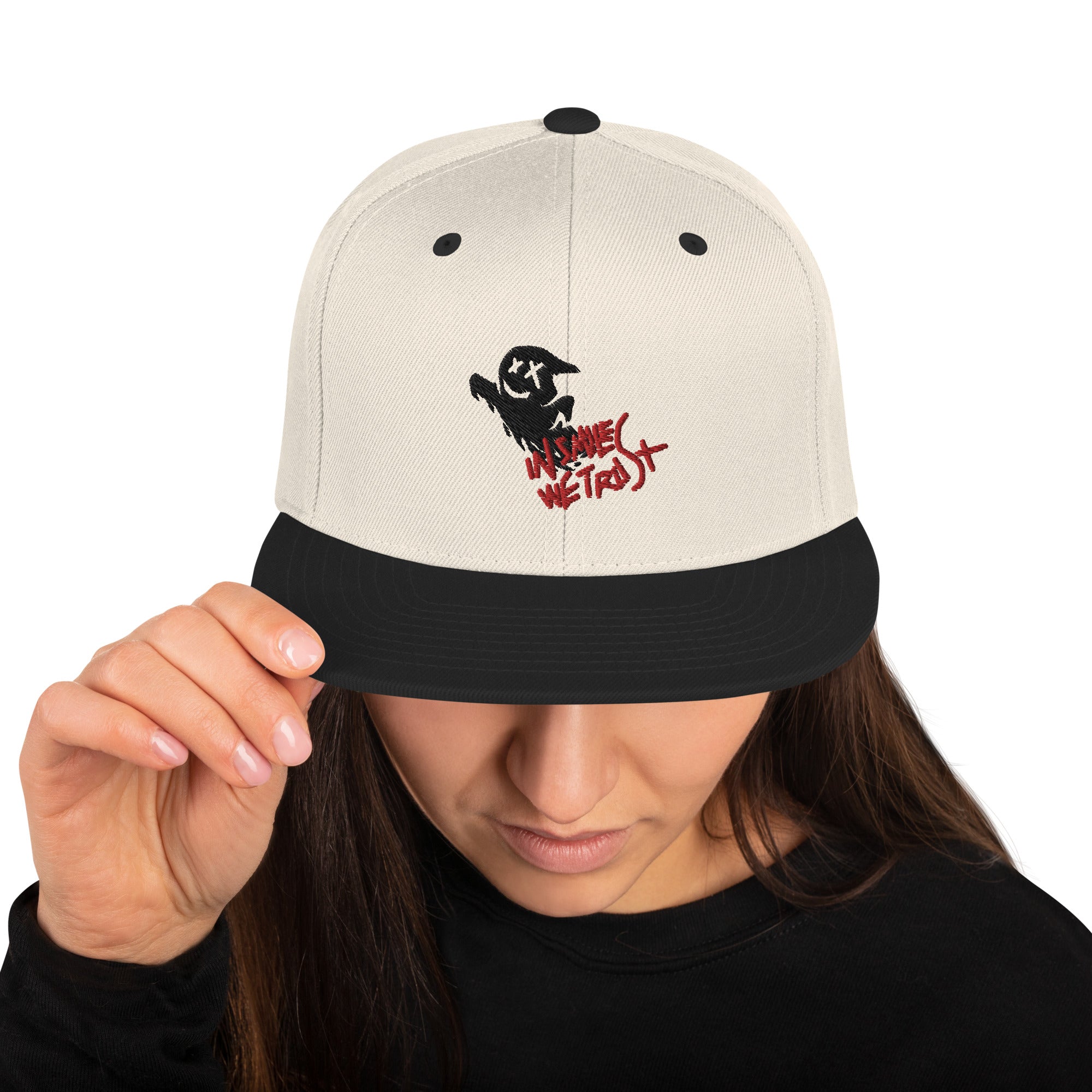 SMILEY J GHOST HALLOWEEN SNAPBACK