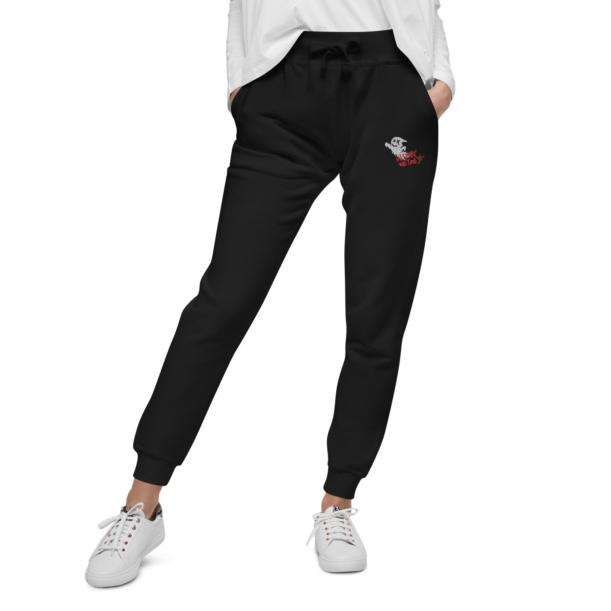 SMILEY J GHOST HALLOWEEN PANTS