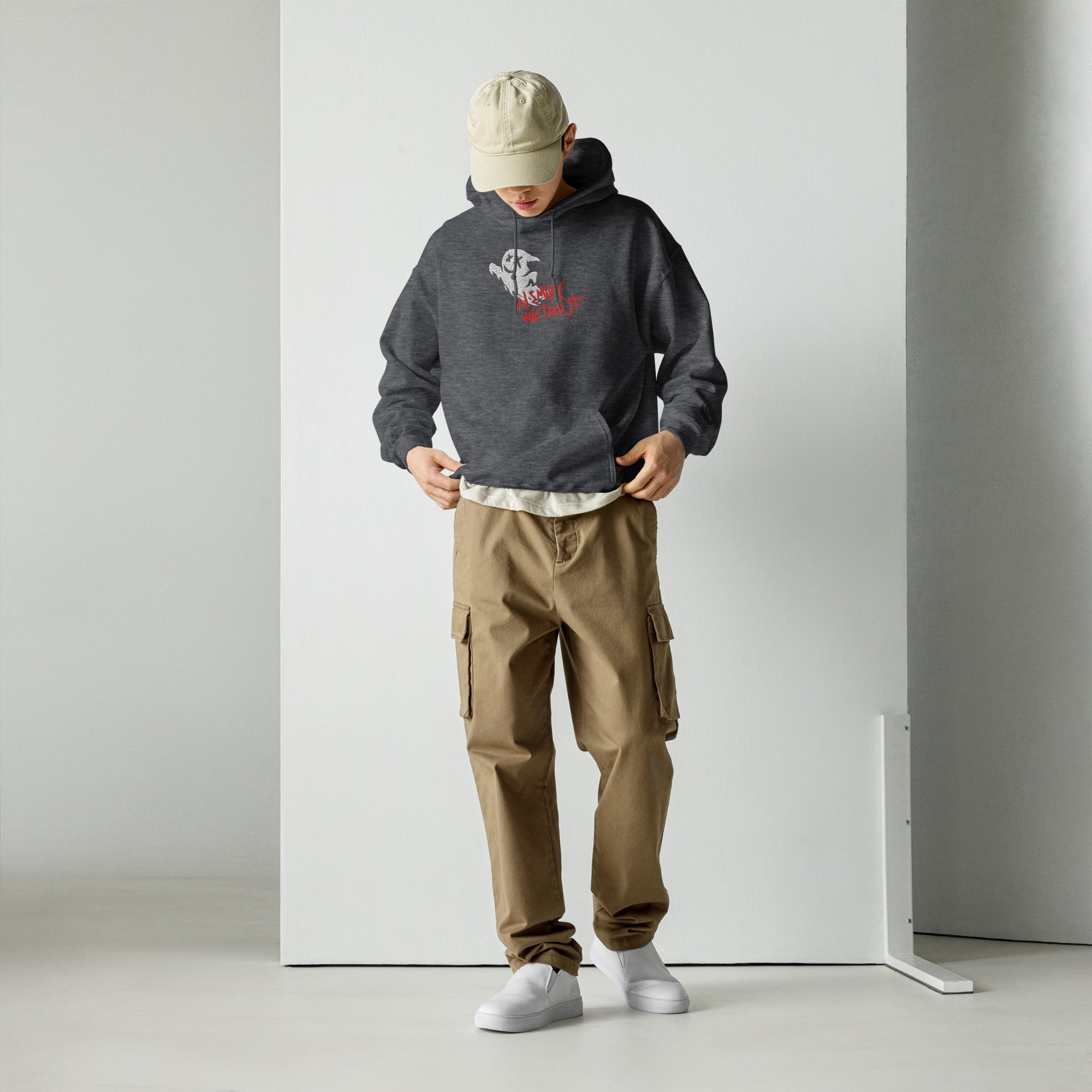 SMILEY J GHOST HALLOWEEN HOODIE