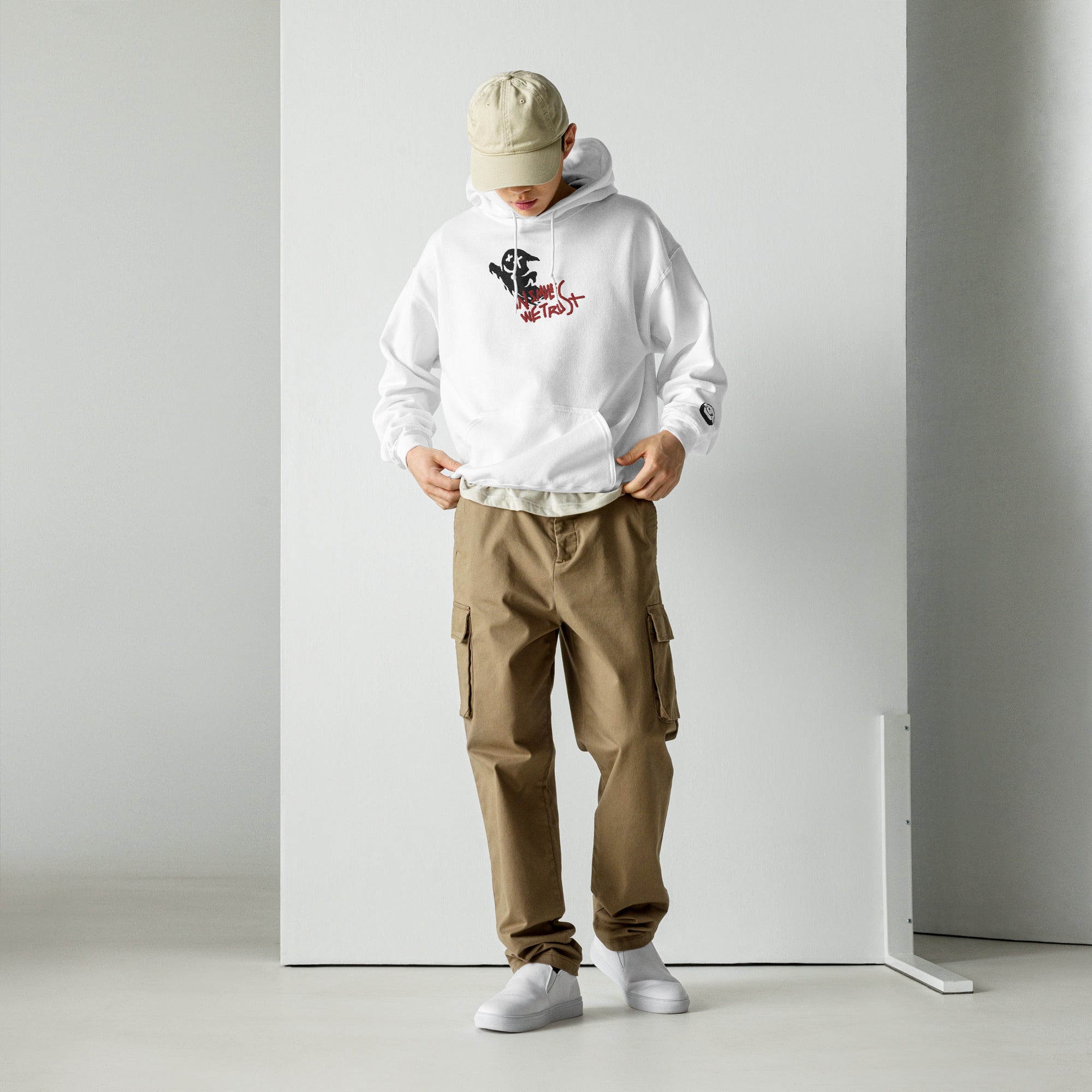 SMILEY J GHOST HALLOWEEN HOODIE