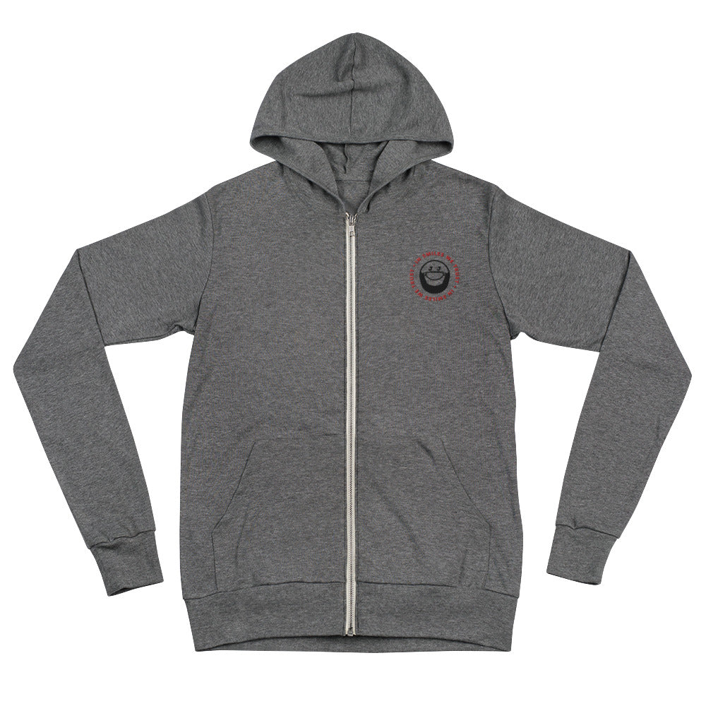 **LIMITED EDITION SMILEY J “AINT I A STINKER” ZIP HOODIE