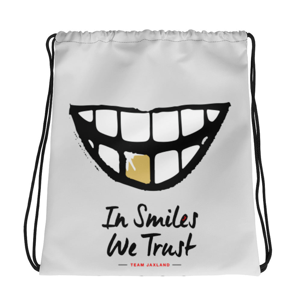 SMILE DRAWSTRING BAG